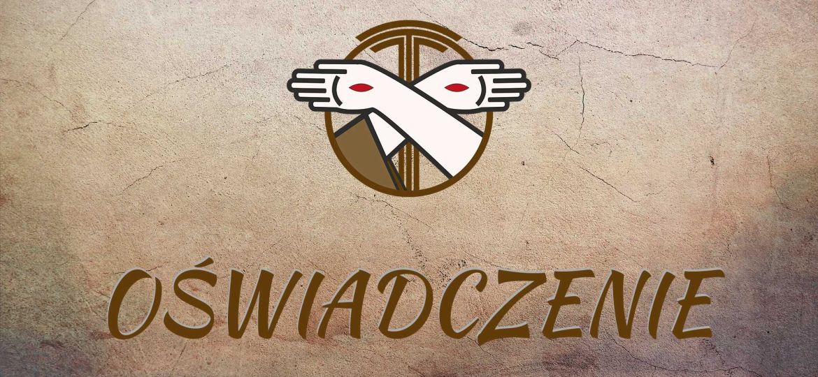OŚWIADCZENIE