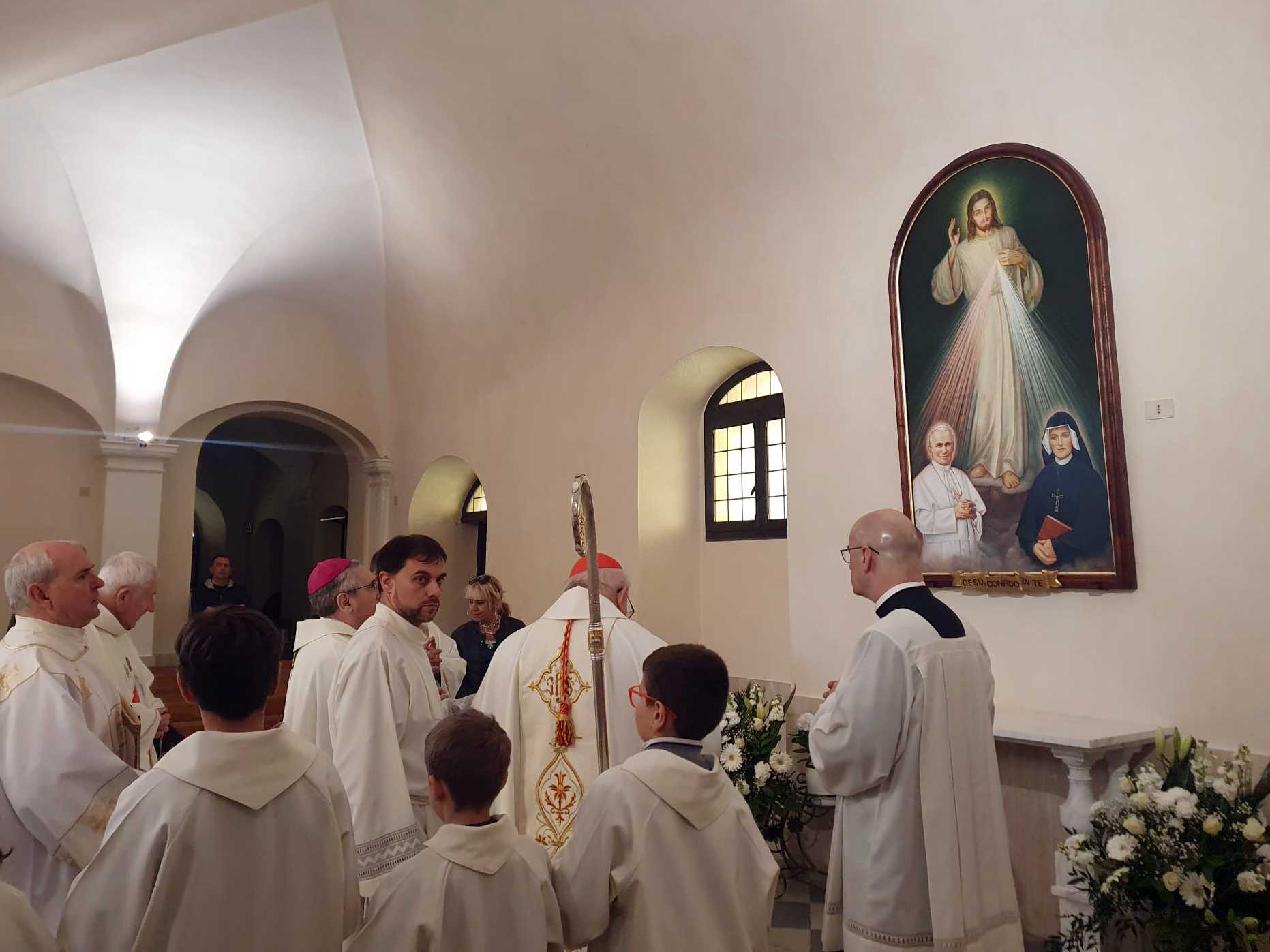 Relikwie apostołów Bożego Miłosierdzia w Pietra Ligure